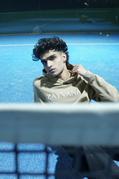 Zayvana (Beige) Essential Hoodie