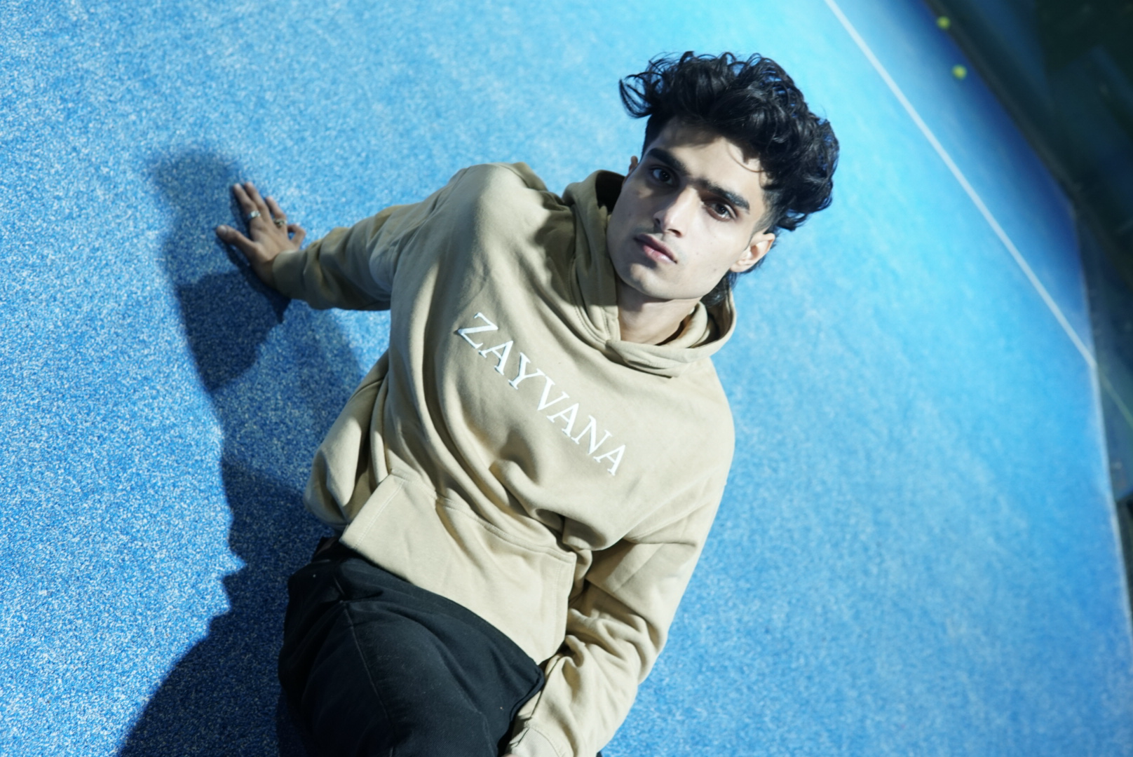 Zayvana (Beige) Essential Hoodie