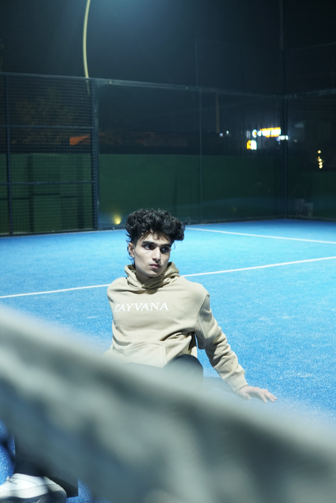 Zayvana (Beige) Essential Hoodie