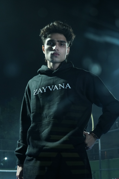 Zayvana (Black) Essential Hoodie