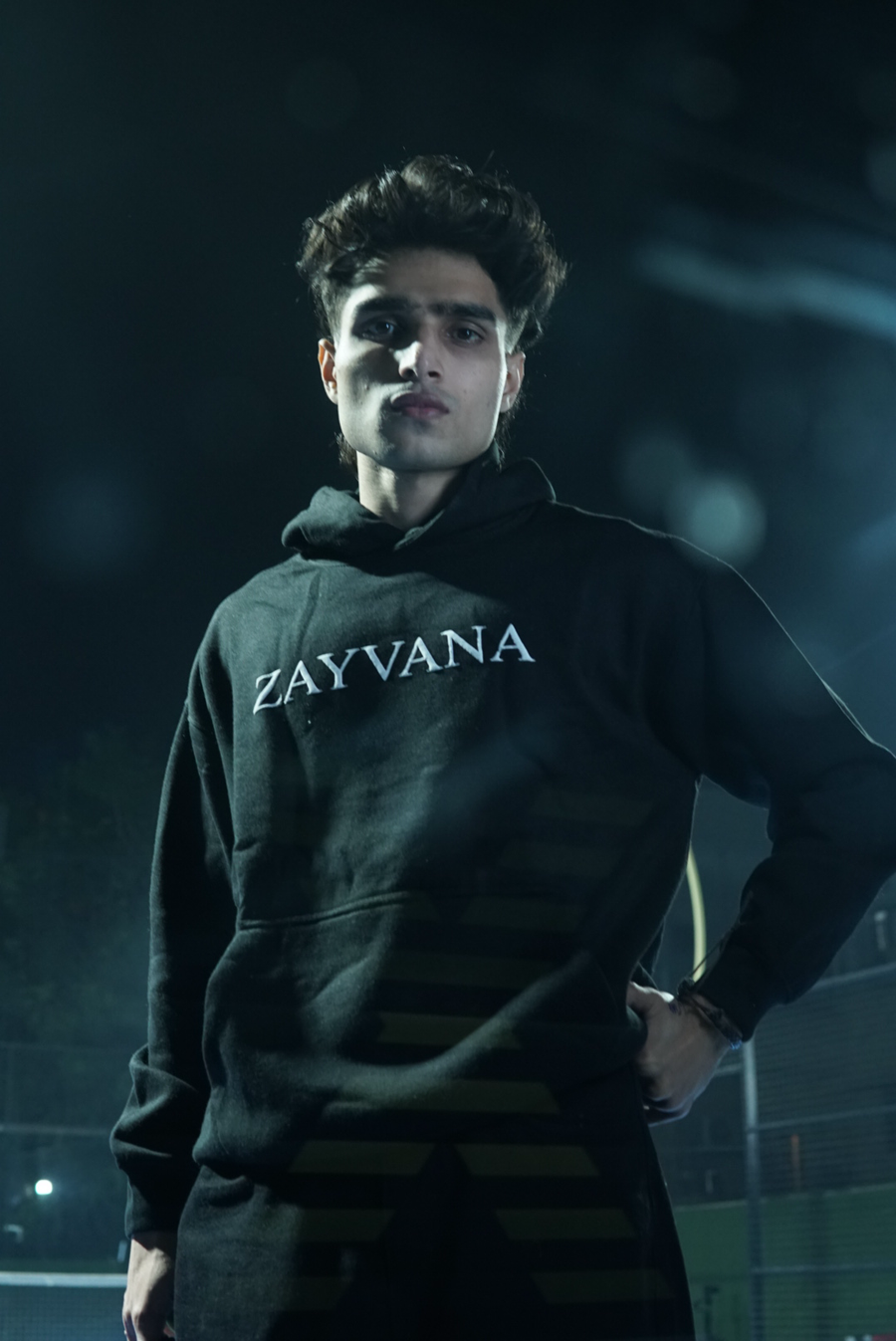Zayvana (Black) Essential Hoodie