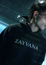 Zayvana (Black) Essential Hoodie