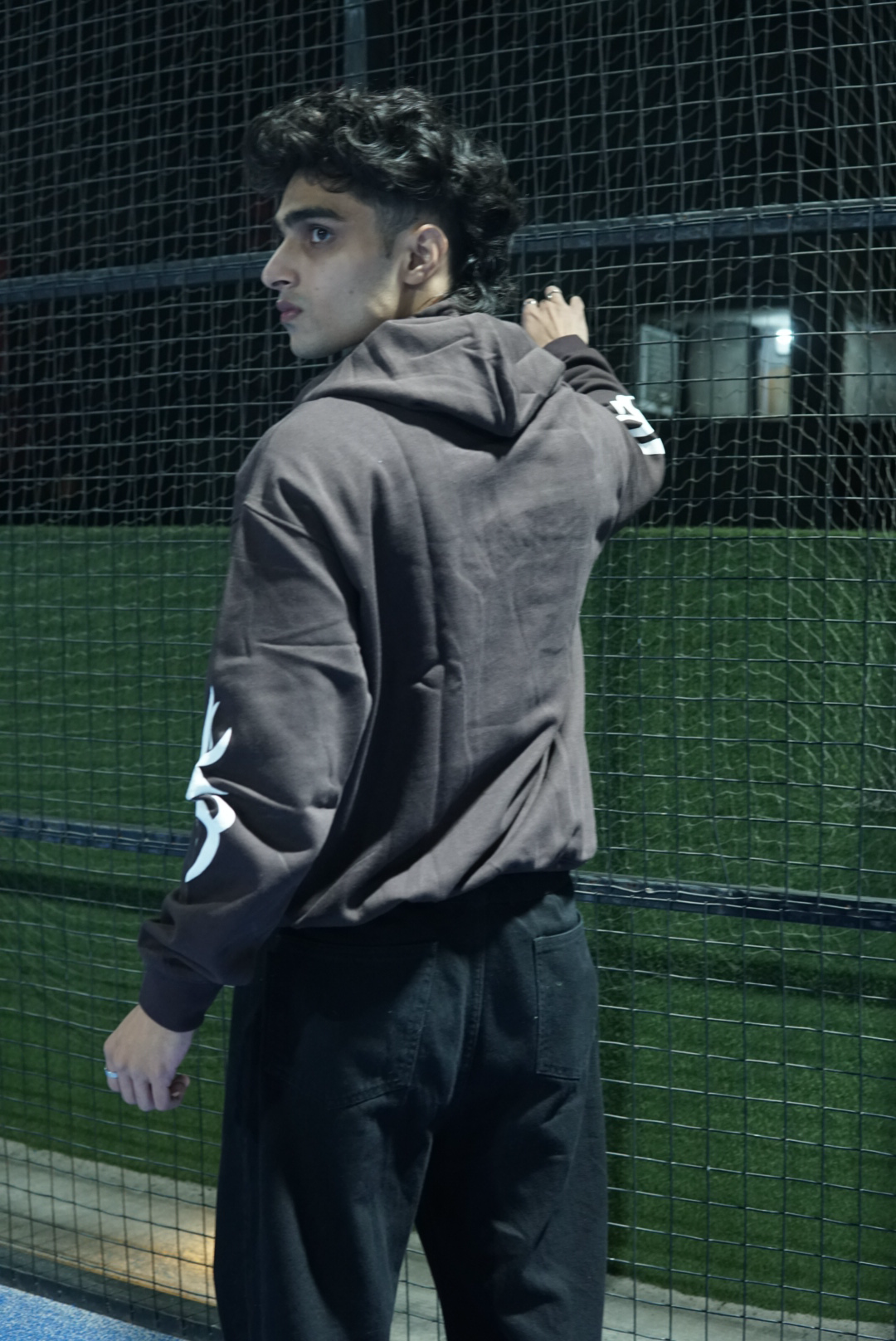 Zayvana (CHOCOLATE-BROWN) Street Venom Hoodie